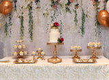 White Flower Wall Birthday