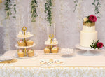 White Flower Wall Birthday