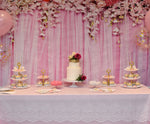 Pink Flower-wall Birthday