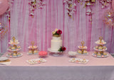 Pink Flower-wall Birthday