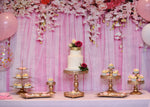Pink Flower-wall Birthday