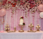 Pink Flower-wall Birthday