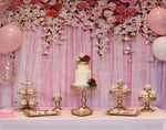 Pink Flower-wall Birthday