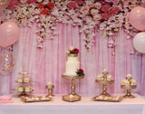 Pink Flower-wall Birthday