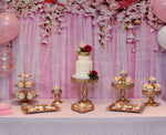 Pink Flower-wall Birthday