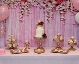 Pink Flower-wall Birthday