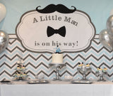 Little Man Is On The Way Baby Shower
